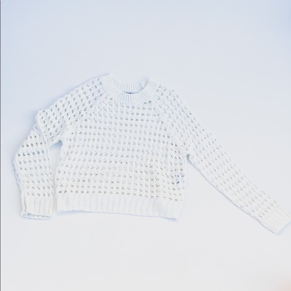 NWOT Forever21 Contemporary SnowWhite KnitSweater - Picture 2 of 6